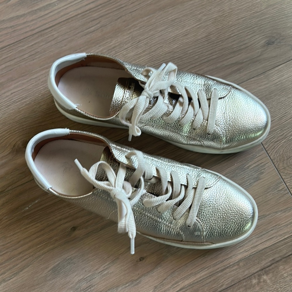 Soludos ibiza classic platinum sneakers